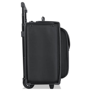 SOLO® Classic Rolling Catalog Case, 16", 18" x 8" x 14", Black (USLPV784)