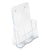 deflecto® DocuHolder for Countertop/Wall-Mount, Magazine, 9.25w x 3.75d x 10.75h, Clear (DEF77001)