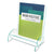 deflecto® Euro-Style DocuHolder, Magazine Size, 9.81w x 6.31d x11h, Green Tinted (DEF775390)