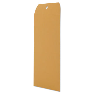 Universal® Kraft Clasp Envelope, #55, Square Flap, Clasp/Gummed Closure, 6 x 9, Brown Kraft, 100/Box (UNV35260)