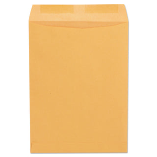 Universal® Catalog Envelope, 24 lb Bond Weight Paper, #10 1/2, Square Flap, Gummed Closure, 9 x 12, Brown Kraft, 250/Box (UNV41105)