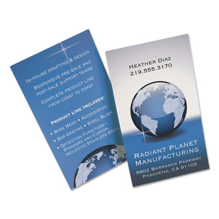Avery® Print-to-the-Edge True Print Business Cards, Inkjet, 2x3 1/2, Wht, 160/Pk (AVE8869)