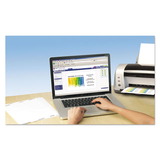 Avery® Clean Edge Business Cards, Laser, 2 x 3 1/2, White, 1000/Box (AVE5874)