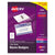 Avery® Clip-Style Name Badge Holder with Laser/Inkjet Insert, Top Load, 4 x 3, White, 40/Box (AVE5384)