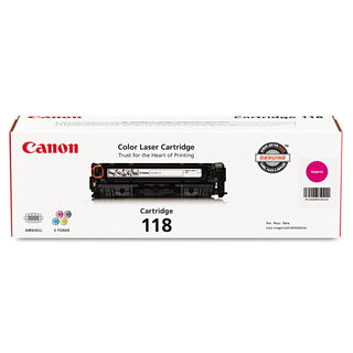 Canon® 2660B001 (118) Toner, 2900 Page-Yield, Magenta (2660B001)
