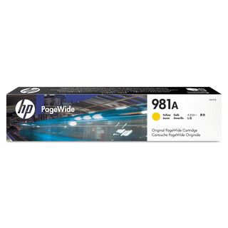 HP 981A, (J3M70A) Yellow Original PageWide Cartridge (HEWJ3M70A)