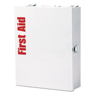 First Aid Only™ ANSI 2015 SmartCompliance General Business First Aid Station Class A, No Meds, 25 People, 94 Pieces, Metal Case (FAO90578021)