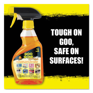 Goo Gone® Spray Gel Cleaner, Citrus Scent, 12 oz Spray Bottle, 6/Carton (WMN2096)
