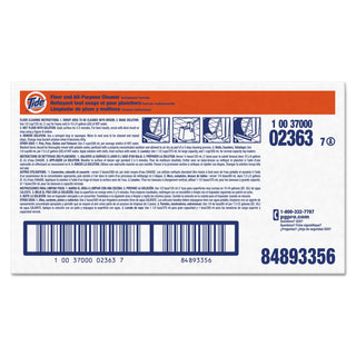 Tide® Professional™ Floor and All-Purpose Cleaner, Powder, 18 lb. Box (02363PG)