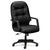 HON® Pillow-Soft 2090 Series Executive High-Back Swivel/Tilt Chair, Supports up to 300 lbs., Black Seat/Black Back, Black Base (HON2091SR11T)