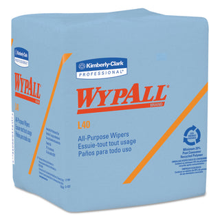 WypAll® L40 Cleaning Wipes, Blue, 12 Packs of 56 (KIM05776)