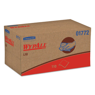 WypAll® L10 SANI-PREP Dairy Towels, POP-UP Box, 1-Ply, 10.25 x 10.5, White, 110/Pack, 18 Packs/Carton (01772KIM)