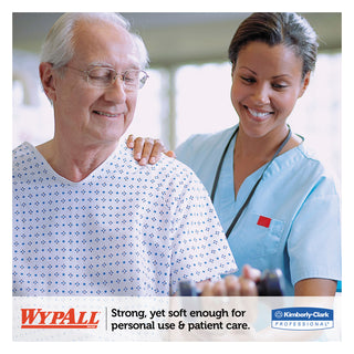 WypAll® L30 Towels, POP-UP Box, 9.8 x 16.4, White, 120/Box, 6 Boxes/Carton (05816KIM)