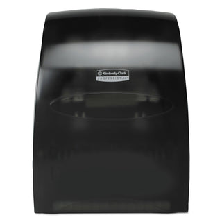 Kimberly-Clark Professional Sanitouch Hard Roll Towel Dispenser, 12.63 x 10.2 x 16.13, Smoke (KCC09996)