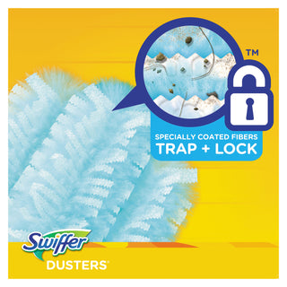 Swiffer® Dust Lock Fiber Refill Dusters, Unscented, 10 Per Box (PGC21459BX) (PGC21459BX)