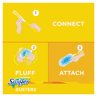 Swiffer® Dust Lock Fiber Refill Dusters, Unscented, 10 Per Box (PGC21459BX) (PGC21459BX)