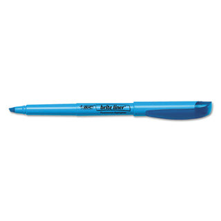 BIC® Brite Liner Highlighter, Chisel Tip, Assorted Colors, 5/Set (BICBLP51WASST)