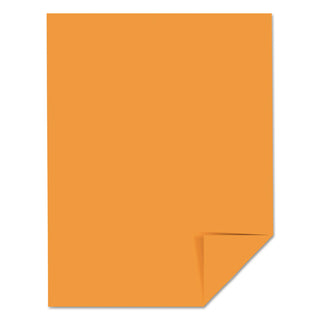 Astrobrights® Color Cardstock, 65 lb, 8.5 x 11, Cosmic Orange, 250/Pack (WAU22851)