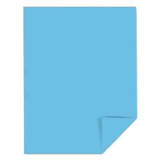 Astrobrights® Color Cardstock, 65 lb, 8.5 x 11, Lunar Blue, 250/Pack (WAU22721)