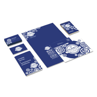 Astrobrights® Color Cardstock, 65 lb, 8.5 x 11, Blast-Off Blue, 250/Pack (WAU21911)