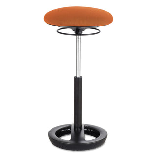 Safco® Twixt Extended-Height Ergonomic Chair, 32" High, Orange Fabric (SAF3001OR)