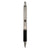 Zebra® F-402 Retractable Ballpoint Pen, 0.7mm, Black Ink, Stainless Steel/Black Barrel (ZEB29210)