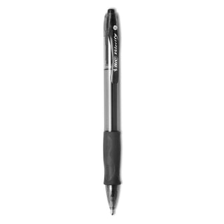 BIC® Velocity Atlantis Bold Retractable Ballpoint Pen, 1.6mm, Black Ink & Barrel, 36/Pack (BICVLGB361BK)