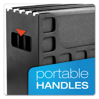 Pendaflex® Letter Size Hanging Folder File, 12 1/4w x 6d x 9 1/2h, Black (ESS23013)