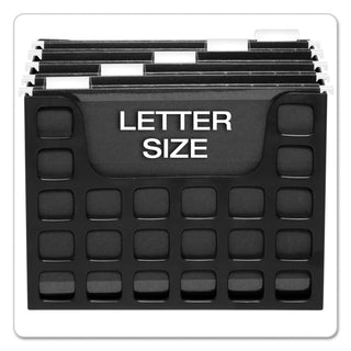 Pendaflex® Letter Size Hanging Folder File, 12 1/4w x 6d x 9 1/2h, Black (ESS23013)