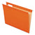 Pendaflex® Colored Reinforced Hanging Folders, Letter Size, 1/5-Cut Tab, Orange, 25/Box (ESS415215ORA)