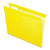 Pendaflex® Colored Reinforced Hanging Folders, Letter Size, 1/5-Cut Tab, Yellow, 25/Box (ESS415215YEL)