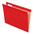 Pendaflex® Colored Reinforced Hanging Folders, Letter Size, 1/5-Cut Tab, Red, 25/Box (ESS415215RED)