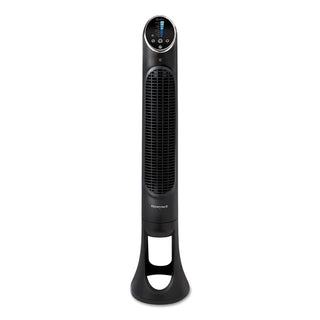 Honeywell QuietSet 8-Speed Whole-Room Tower Fan, 10W x 40H, Black (HWLHYF290B)