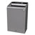 Rubbermaid® Commercial Configure Indoor Recycling Waste Receptacle, 33 gal, Metal, Gray (RCP1961628)
