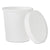 SOLO® Flexstyle Double Poly Food Combo Pack, 16 oz, White, 25/Pack, 10 Packs/Carton (SCCKHB16A)