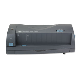 GBC® 24-Sheet 3230 Electric Two-to-Three-Hole Adjustable Punch, 9/32" Holes, Gray (GBC7704270)