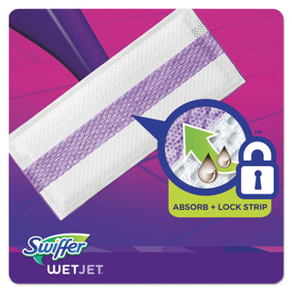 Swiffer® WetJet System Refill Cloths, 14" x 3", White, 24 Per Box (PAG08443)