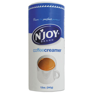 N'Joy Non-Dairy Coffee Creamer, Original, 12 oz Canister, 3/Pack (NJO94255)