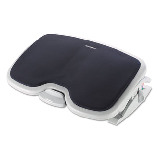 Kensington® SoleMate Comfort Footrest with SmartFit System, 21.5w x 14d x 3.5h to 5h, Gray/Black (KMW56144)
