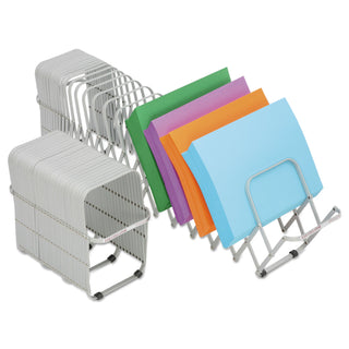 LEE Flexifile Expandable Collator to Organizer, 24 Sections, Letter to Legal Size Files, 6.5" x 10.25" x 10.5", Silver (LEE14124)
