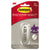 Command™ Decorative Hooks, Traditional, Medium, 1 Hook and 2 Strips/Pack (MMM17051BN)