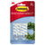 Command™ Clear Hooks and Strips, Plastic, Medium, 2 Hooks and 4 Strips/Pack (MMM17091CLR)