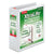 Cardinal® XtraLife ClearVue Non-Stick Locking Slant-D Ring Binder, 3 Rings, 3" Capacity, 11 x 8.5, White (CRD26330)