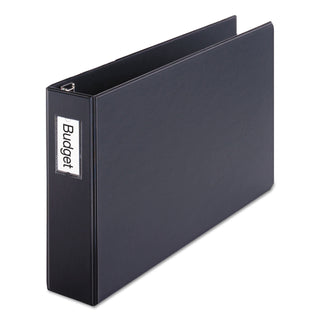 Cardinal® Premier Easy Open 11 x 17 Locking Slant-D Ring Binder, 3 Rings, 3" Capacity, 11 x 17, Black (CRD12142)