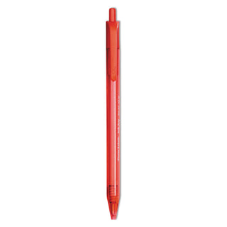 Papermate® InkJoy 100 RT Retractable Ballpoint Pen, Medium 1mm, Red Ink/Barrel, Dozen (PAP1951252)