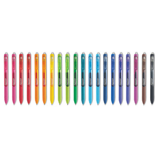 Papermate® InkJoy Retractable Gel Pen, Medium 0.7mm, Assorted Ink/Barrel, 20/Pack (PAP1951718)