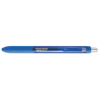 Papermate® InkJoy Retractable Gel Pen, Micro 0.5mm, Blue Ink/Barrel, Dozen (PAP1951722)