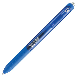 Papermate® InkJoy Retractable Gel Pen, Micro 0.5mm, Blue Ink/Barrel, Dozen (PAP1951722)
