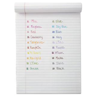Papermate® Point Guard Flair Pen, Red Barrel, 1.0 Mm, Red Ink (PAP8420152)