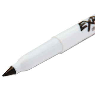 EXPO® Low-Odor Dry-Erase Marker, Extra-Fine Needle Tip, Black, Dozen (SAN1871131)
